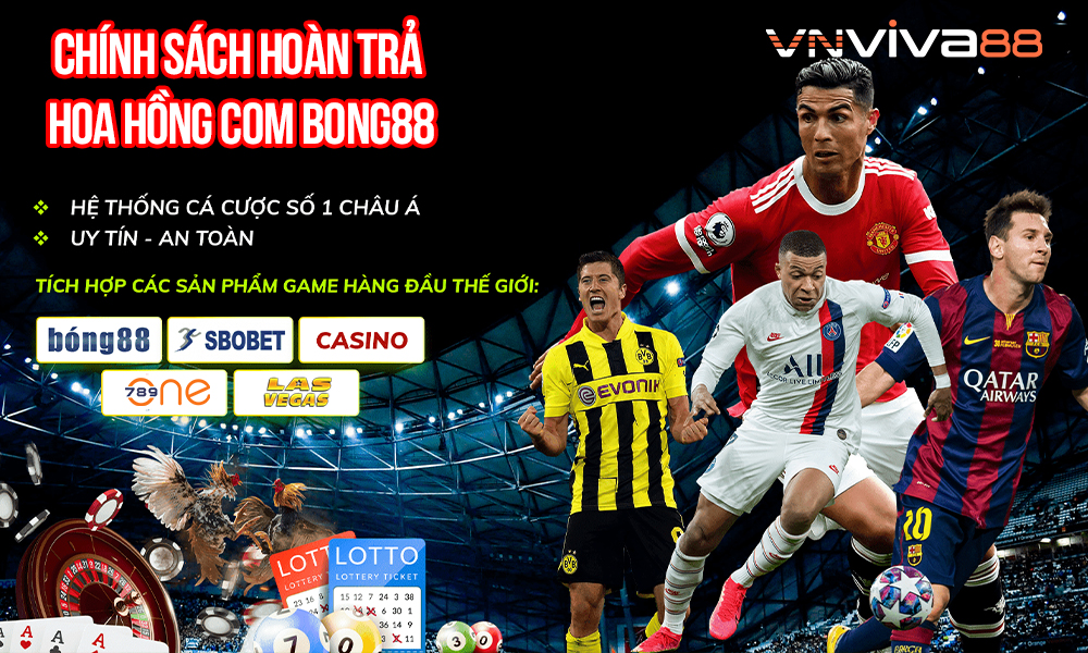 Hoàn trả hoa hồng COM Viva88